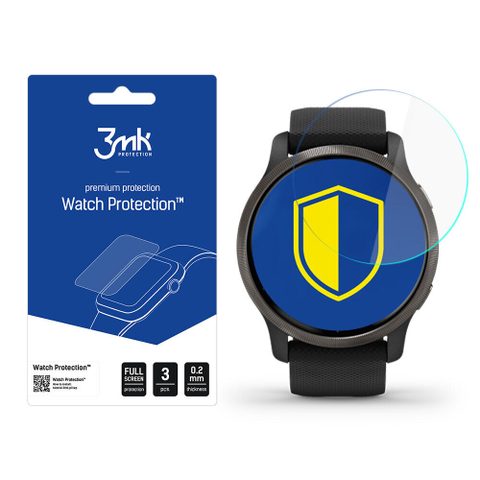 3mk Lot de 3 Films de Protection d'Écran pour Garmin Venu 2 Plus