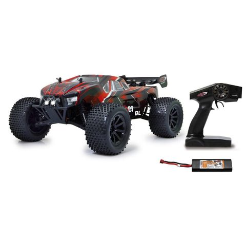 Jamara Truggy 1:10 4wd 3200kv 60a 65 Km/h Noir Aluminium