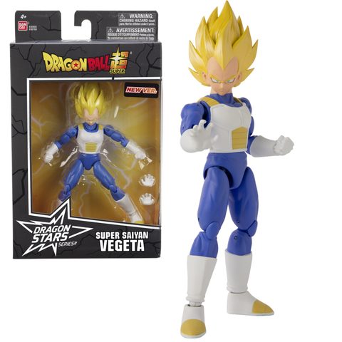 CStore Figurine Dragon Ball Super - Super Saiyan Vegeta - 17 cm - 16 points d'articulation