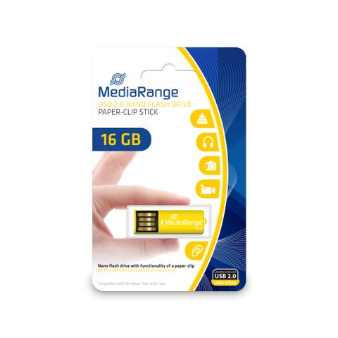 Mediarange Clé USB - Nano - 16 Go - USB 2.0