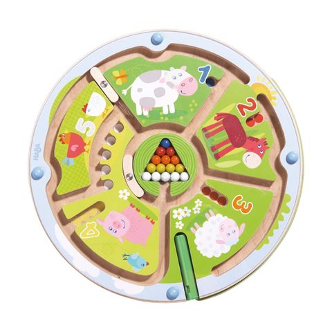 Haba Jeu Magnétique Labyrinthe De Chiffres