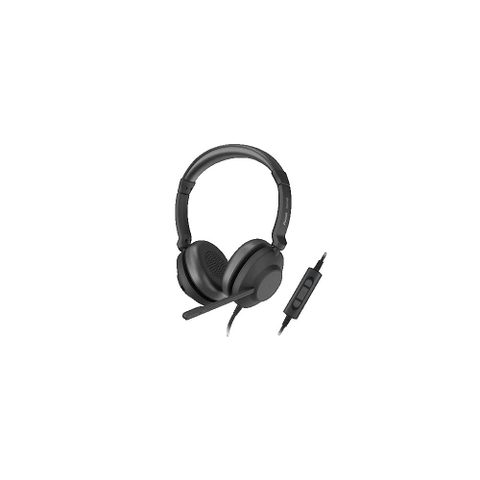 Axtel Casque Micro One Usb Noir Ergonomique Antibruit