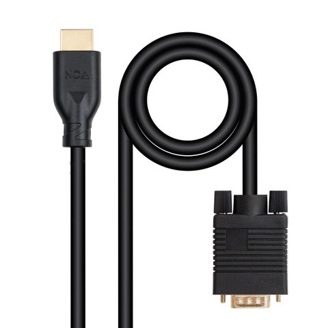 Nanocable 10.15.4602 câble vidéo et adaptateur 1,8 m VGA (D-Sub) HDMI