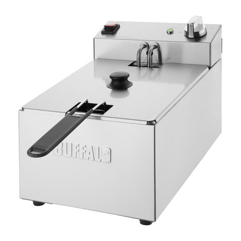 Buffalo Friteuse de Comptoir avec Panier 5 Litres - l27- L0.1- P41- h28