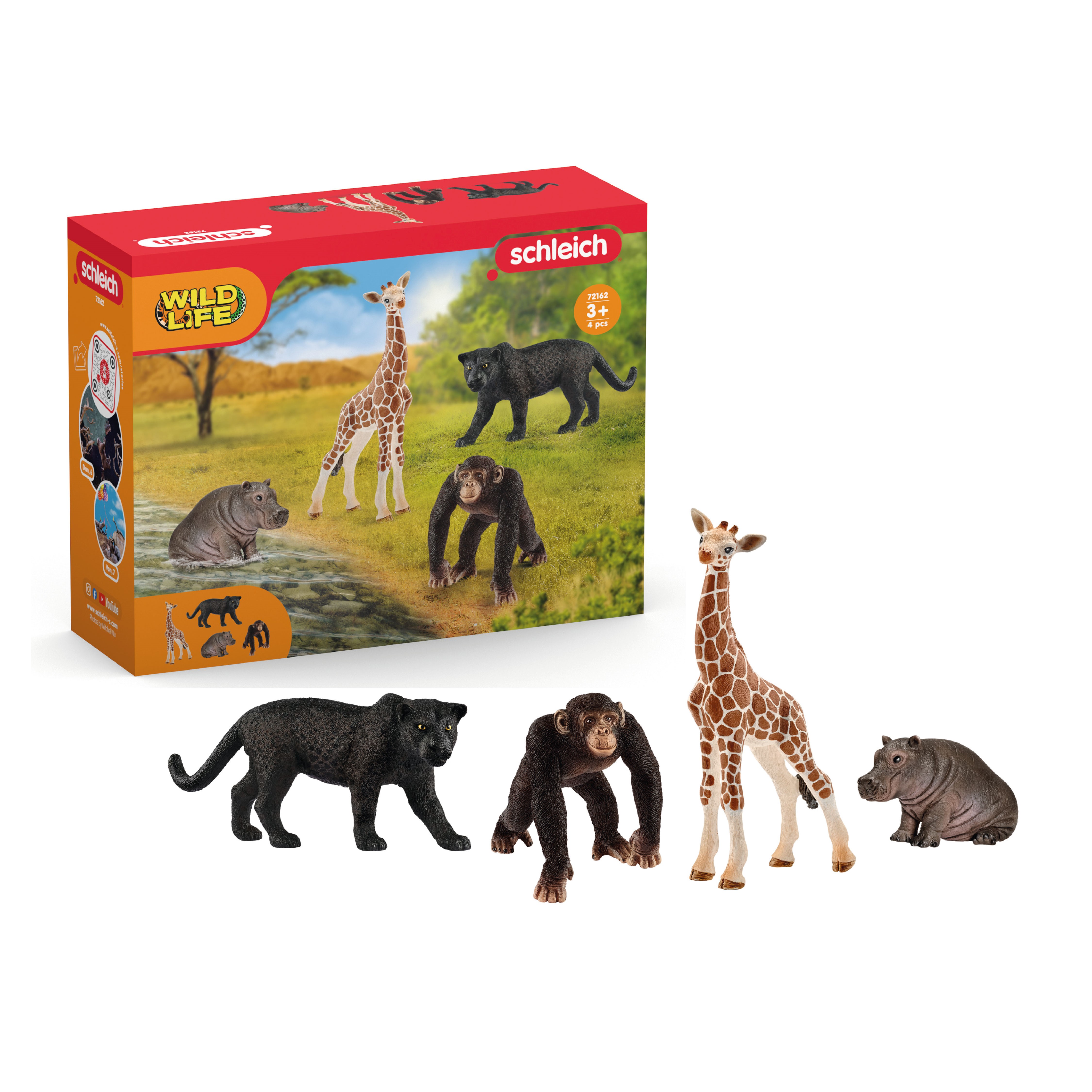 Schleich Kit de base Wild Life - 72162 - A partir de 3 ans