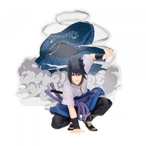 Banpresto Figurine Naruto Shippuden Panneau Spectacle Special Sasuke Uchiha 9cm
