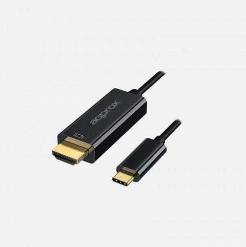 Approx Appc52 Câble Hdmi 0,12 M Usb-c
