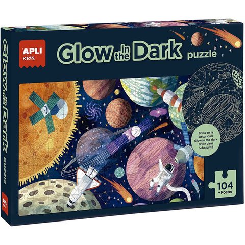 Apli Puzzle Kids 18812 104 pièces Système Solaire 5 ans