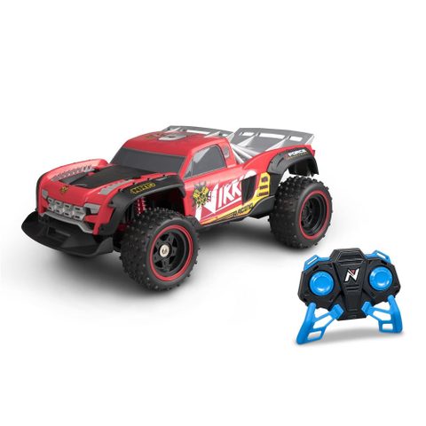 Buki Camion Rc Nikko Pro Trucks Rouge 1:12 Étanche Usb-c 14 Km/h