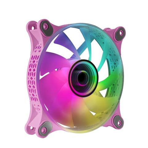Mars Gaming MF3DP système de refroidissement d'ordinateur Boitier PC Ventilateur 12 cm Rose 1 pièce(s)