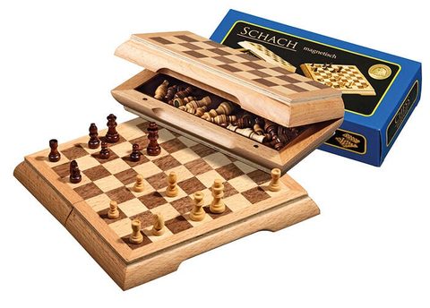Philos Reis Schaakset Magnetisch, 17mm Veld