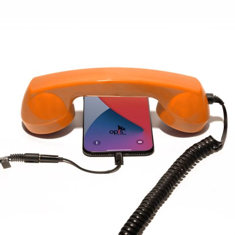 Opis Technology Combiné Téléphone Rétro pour Apple iPhone