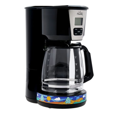 Any Morning Cafetière Filtre 1000w 2l 15 Tasses Minuterie Arôme Lcd