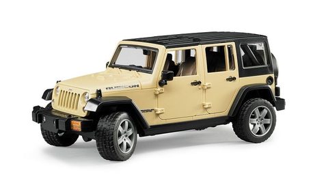 Bruder Jeep Wrangler Unlimited Rubicon Voiture Jouet 1:16 Plastique