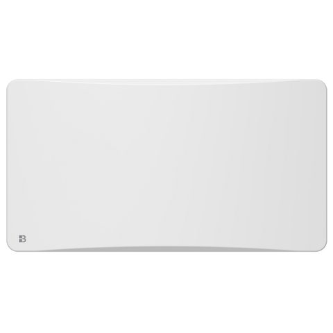 Bestherm Radiateur électrique fixe à inertie sèche fonte + film avec thermostat interchangeable 1500W ALMEA horizontal