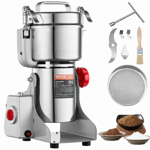 Vevor Moulin à épices électrique 750g 2000W, type oscillant