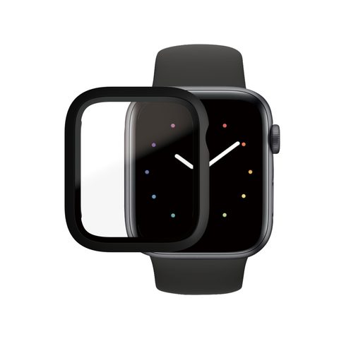 Panzerglass Screen Protector Full Body Black Apple Watch Se 3 Se 6 5 4 44mm Protection D'écran