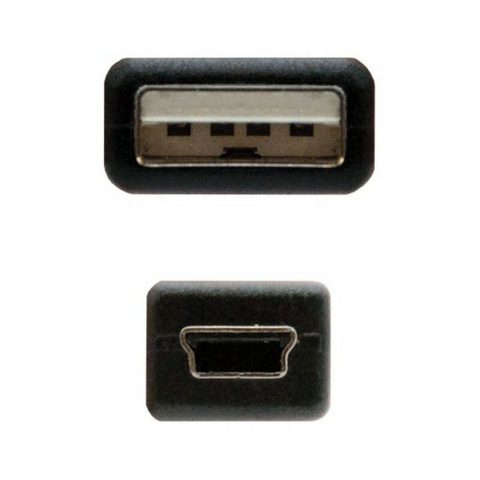 Nanocable 10.01.0401 câble USB USB 2.0 1 m USB A Mini-USB B