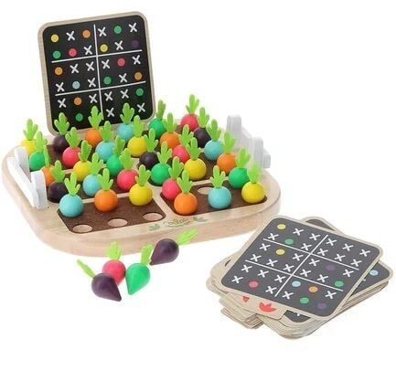 Vilac Jeu De Sudoku Jour De Recolte 13 X 16 Cm Multicolor Bois