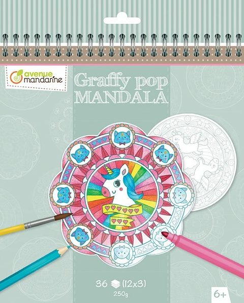 Clairefontaine Graffy Pop Mandala, Magie