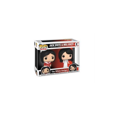 Funko Figurine Pop Rocks Jack White And Meg White The White Stripes