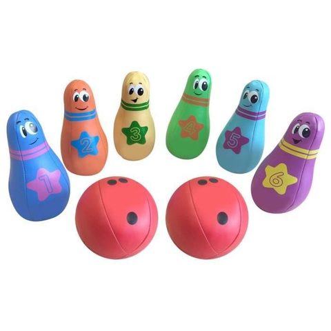 Stamp Pack Bowling 6 Quilles 2 Boules