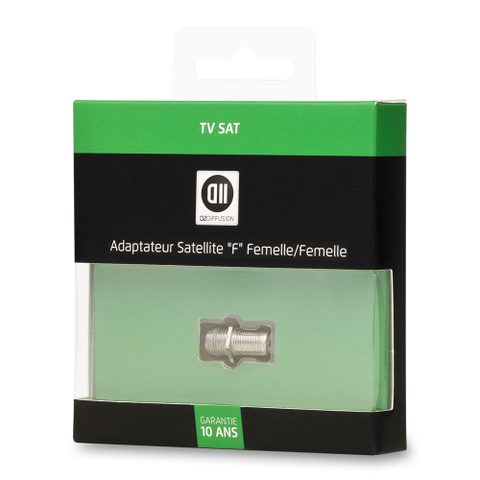 D2 Diffusion Adaptateur Satelite Fiche F Femelle/femelle