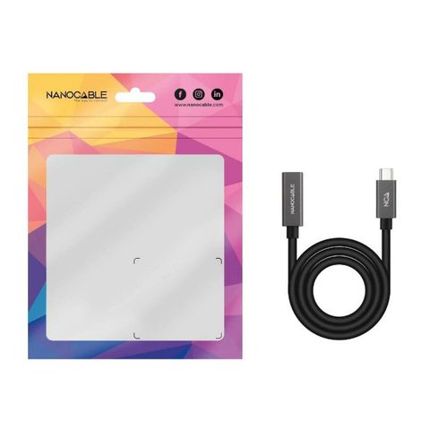 Nanocable 10.01.4402 câble USB USB 3.2 Gen 2x2 2 m USB C