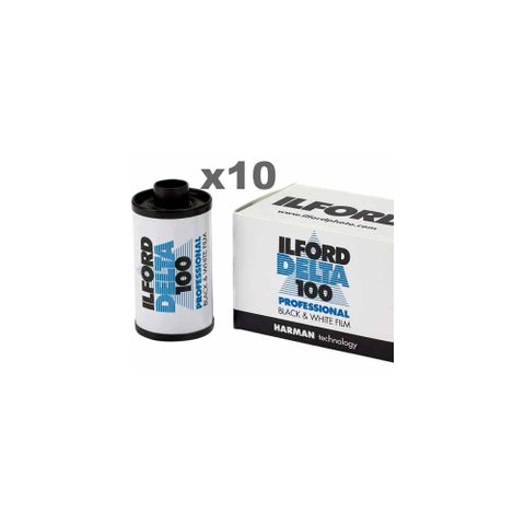 Ilford Film Argentique Pack 10 100 Delta 135-24