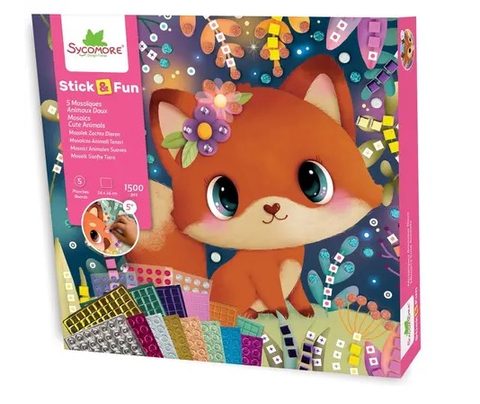 Sycomore Kit Mosaïques Stick'n Fun Au_sycomore Multicolor Autres