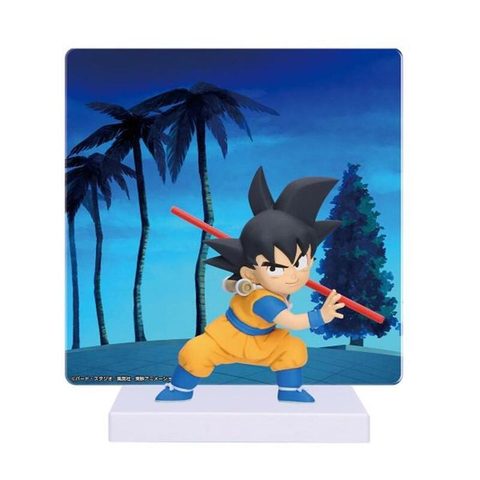 Banpresto Figurine Dragon Ball Daima Goku Avec Panneau 7 Cm