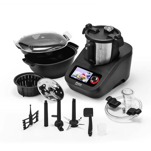 KitchenCook Robot Cuiseur Multifonction Connecté 3l - Ecran Tactile - 12 Vitesses