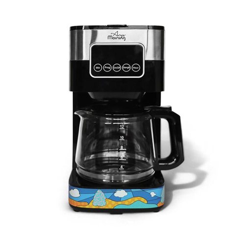 Any Morning Cafetière à filtre 1,5 L 10 Tasses 900W programmable écran tactile anti-goutte