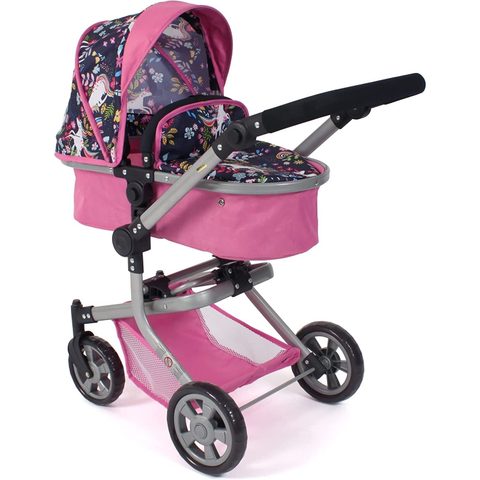 Bayer Chic 2000 Poussette Combinée 2 En 1 Mika Licorne Pour Poupée