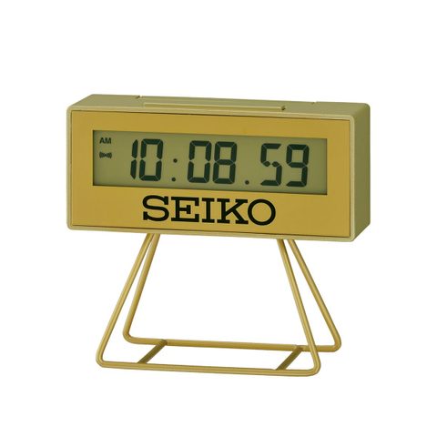 Seiko Réveil Doré Qhl062g