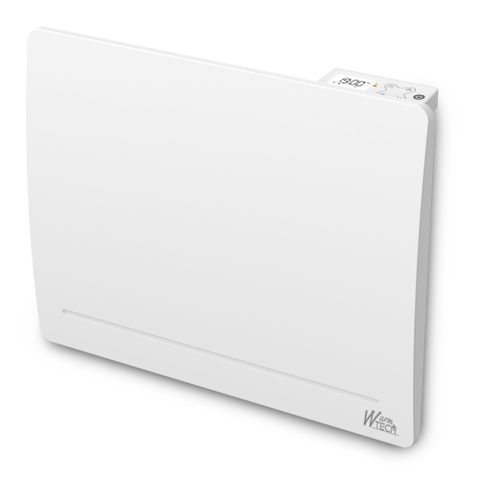 Warm Tech Radiateur inertie fonte 1000 W - IP24 - NF - Fil pilote 6 ordres