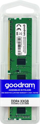 Goodram GR2666D464L19S/4G module de mémoire 4 Go 1 x 4 Go DDR4 288-pin DIMM