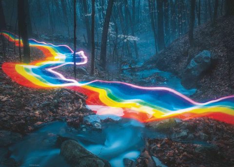Heye Puzzle Rainbow Road 1000