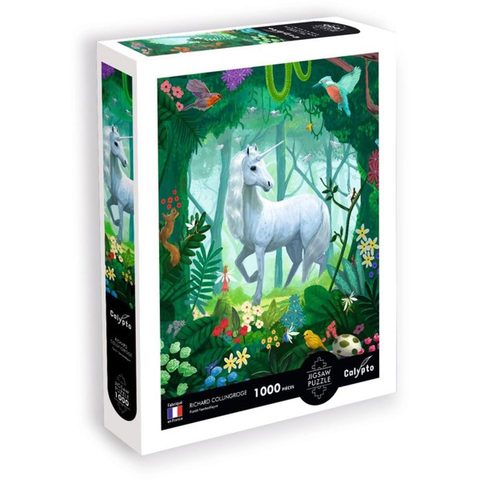 Sentosphere Puzzle - Calypto - 1000 pièces - Forêt enchantée - Richard Collingridge - Toucher soyeux - Dès 9 ans
