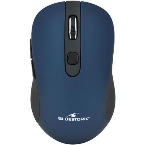 Bluestork Souris M-WL-OFF60 Sans Fil 1600 DPI Noir Bleu 6 Boutons