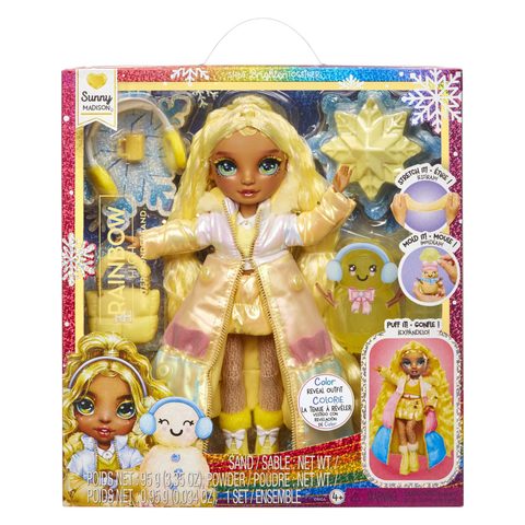 MGA Rainbow High Winter Wonderland Sunny 27cm