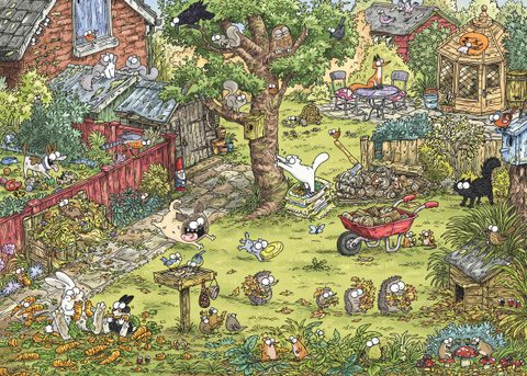 Heye Puzzle Garden Adventures 1000 Pièces Puzzle