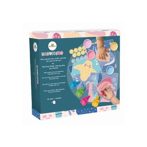 Sycomore C multi-activités XL - Babyssimo Amis de la Mer - Peinture - Coloriage - Autocollants