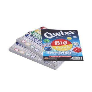 White Goblin Games Points D'extension Pour Le Jeu De Dés Qwixx Et Qwixx Cartes