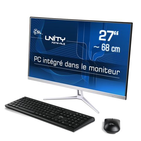 Csl Computer Pc Tout-en-un Csl Unity F27w-als Win 11 Famille