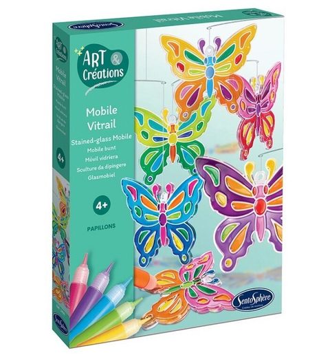 Sentosphere Mobile Papillons Multicolor Autre(s) Matière(s)
