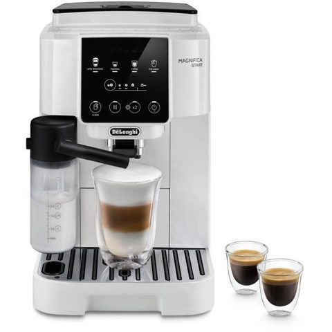 Delonghi Machine expresso broyeur - Magnifica start - ECAM220.61.W - 4 recettes