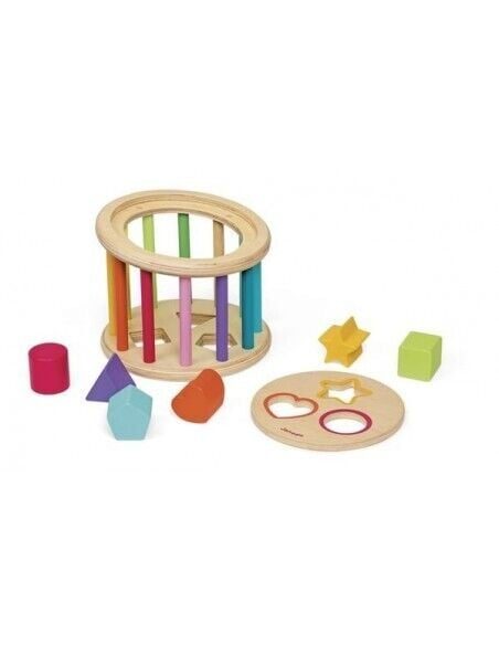 Juratoys-janod Boîte À Formes 18 X 18 X 15 Cm Multicolor Bois