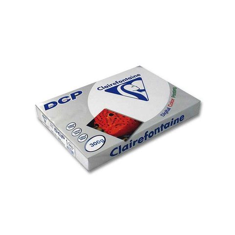 Clairefontaine Ramette De Papier - A4 - Blanc - 300g - Impression - 125 Feuilles - Dcp