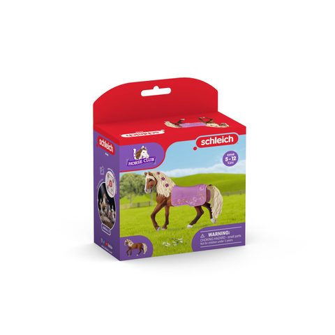 Schleich Figure de cheval Paso Fino 42468 étalon avec couverture décorative